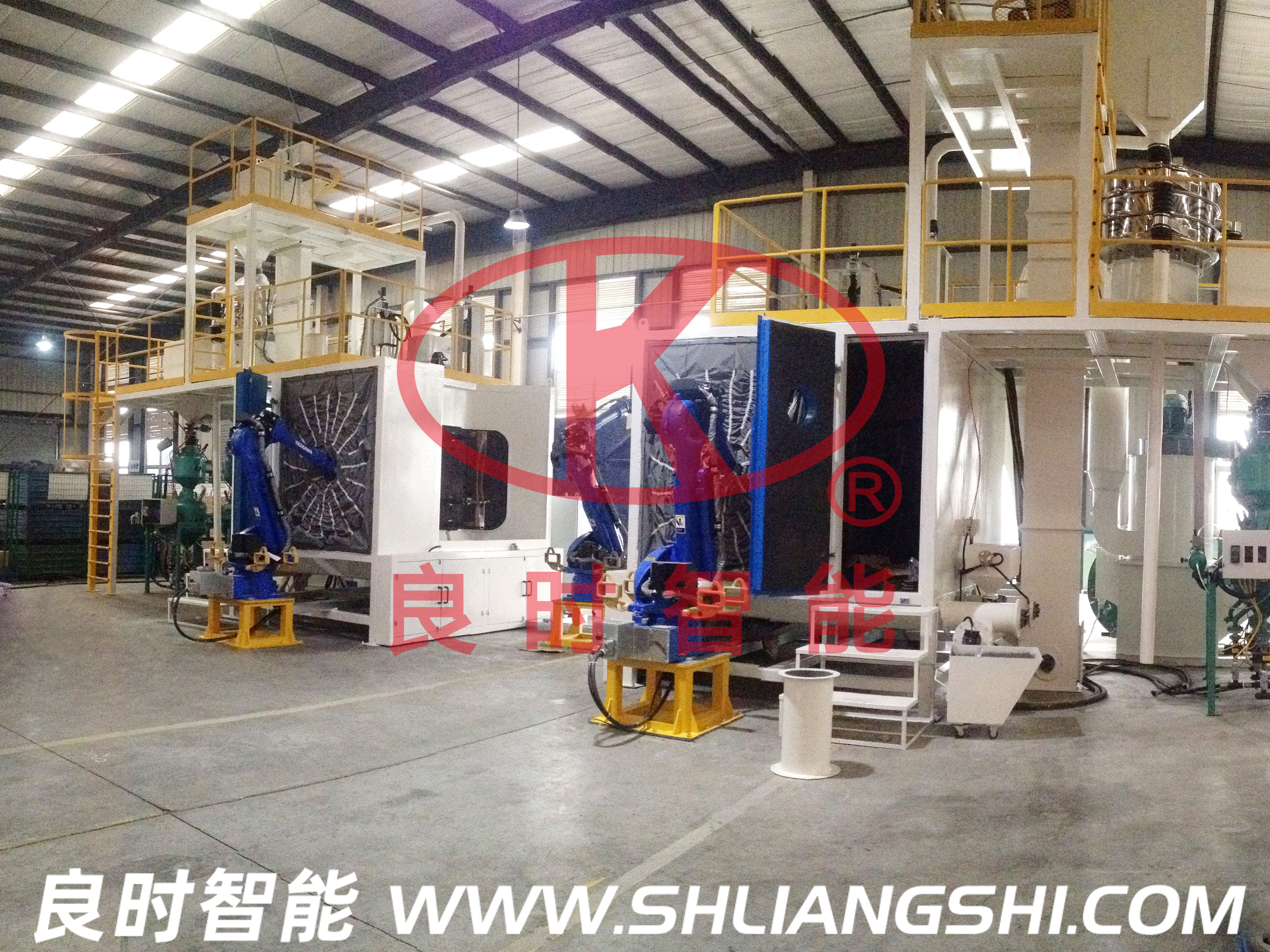 變速箱齒輪數(shù)控強(qiáng)力噴丸機(jī)