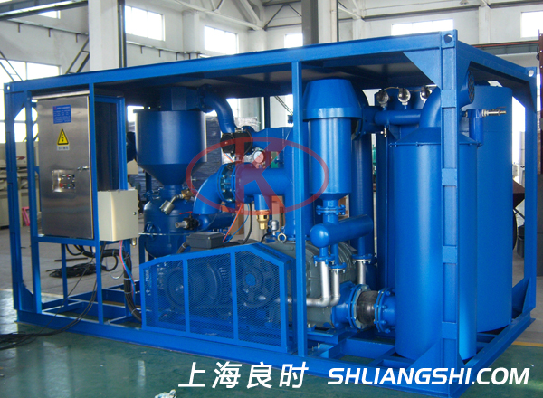 大型移動式雙槍回收式噴砂機